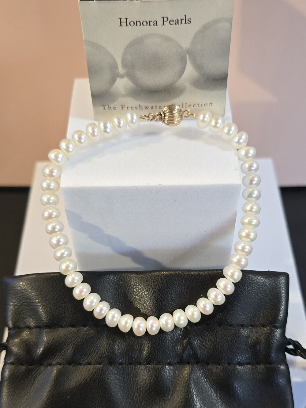 Vintage Honora Freshwater Pearl Bracelet